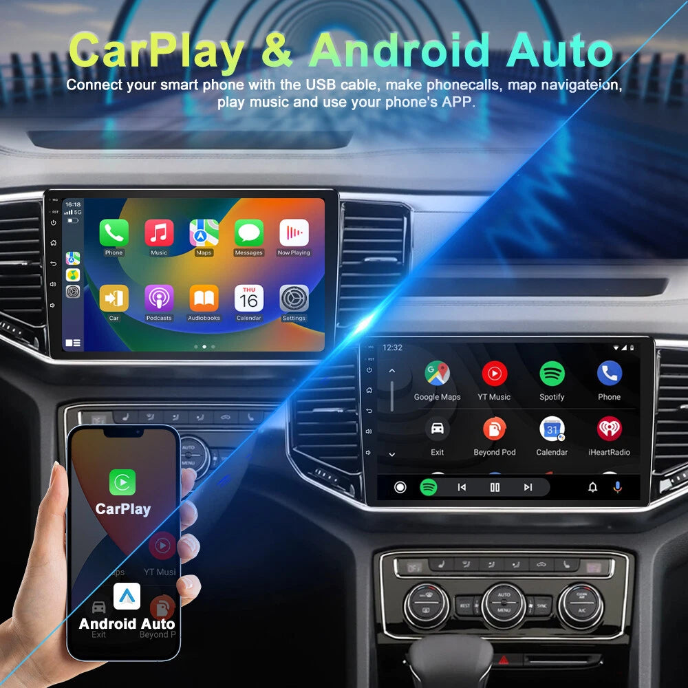 9'' Wireless CarPlay Android Auto Head Unit for Kia Sportage (2015-2018)