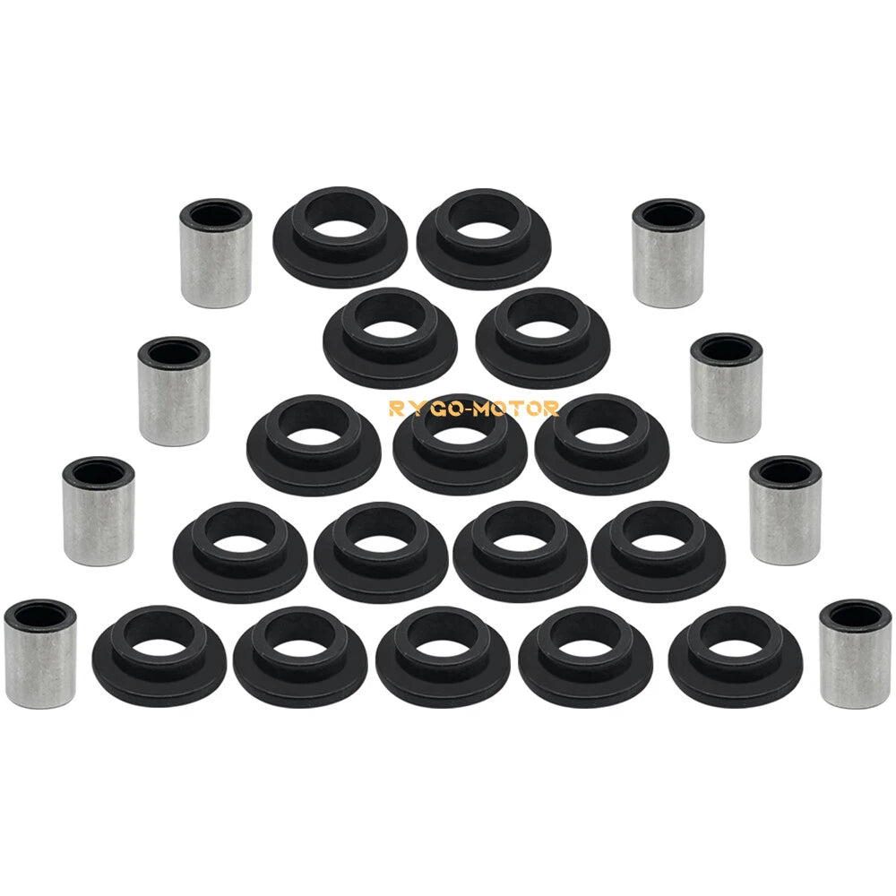16x Shock Bushing & 8x Bearing Sleeve for Arctic Cat ATV Series 250–700
