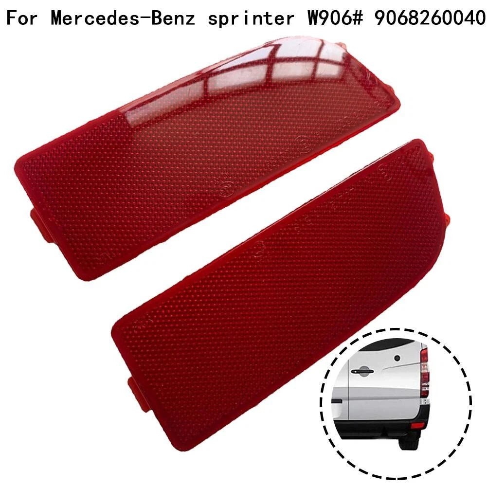 2 x Rear Bumper Reflector for Mercedes Sprinter W906 (2006–2016)