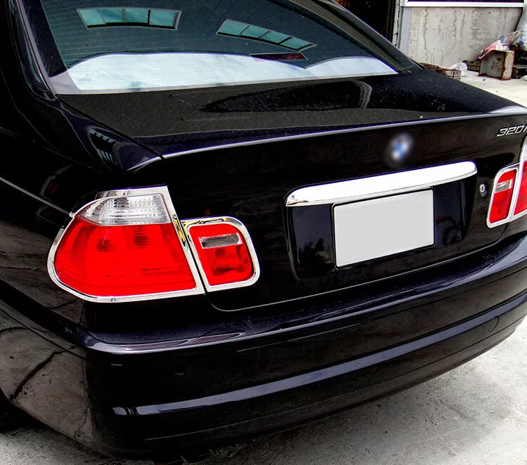 Tail Light Trim Bezel Cover for BMW 3 Series E46 Sedan (1998-2001)