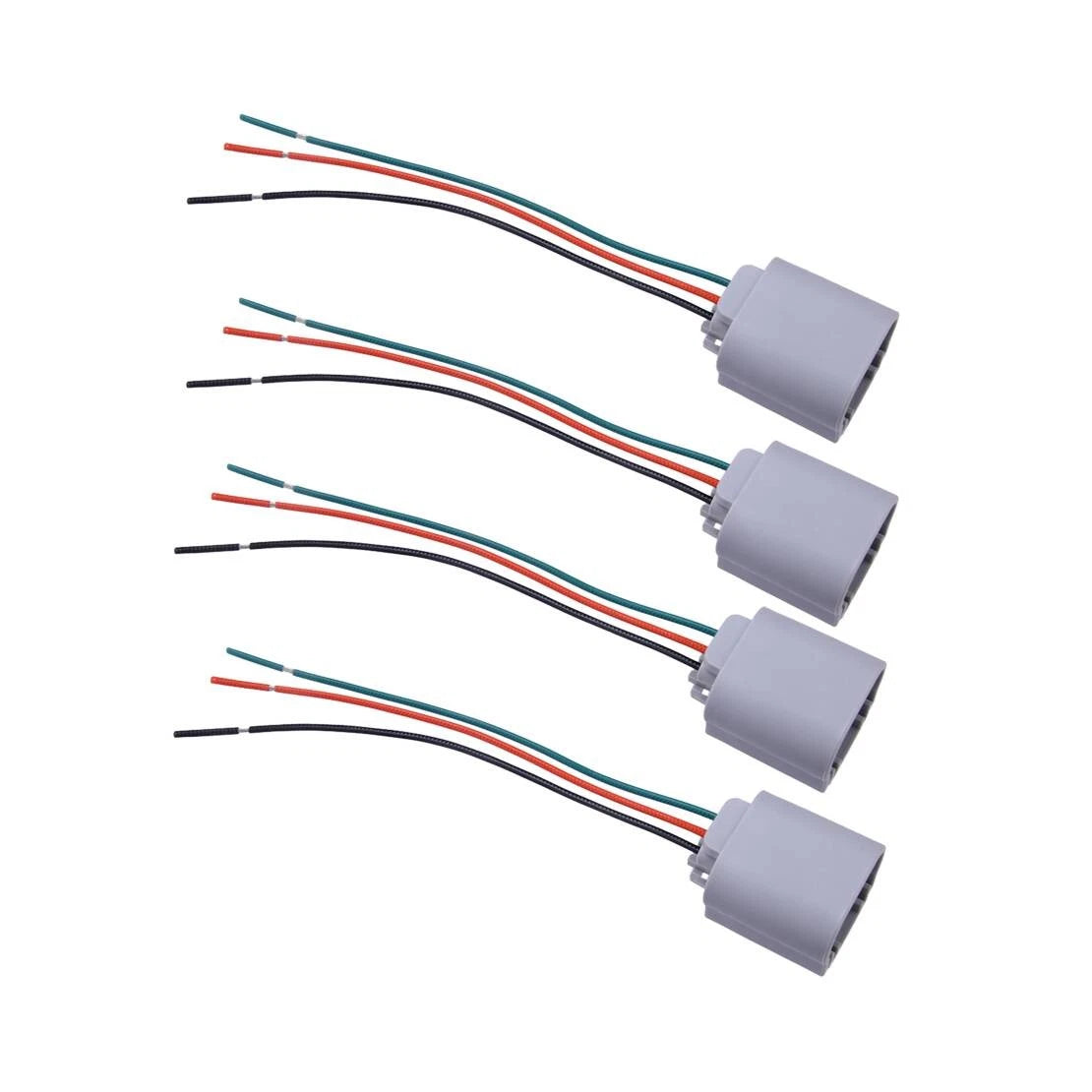 4 x H13 9008 Headlight Wiring Harness Adapter for Ford F-150 (2004-2019)