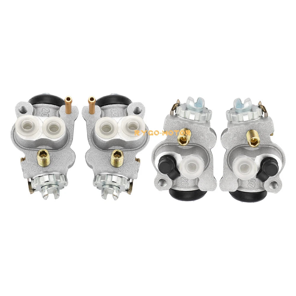 4Pcs Front Brake Wheel Cylinders for Honda TRX300FW Fourtrax 300 (1988–2000)
