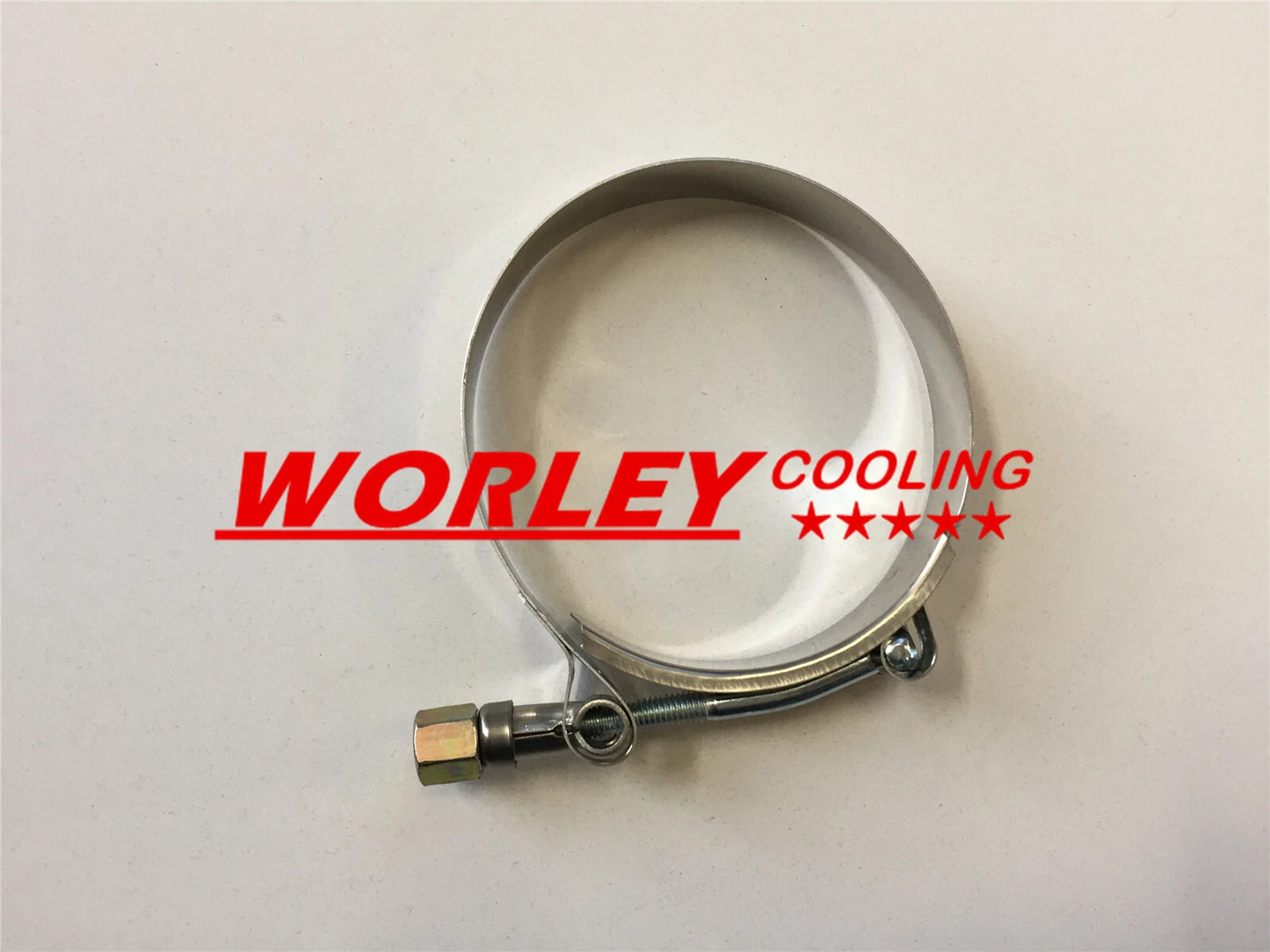 2 x 2" Stainless Steel T-Bolt Hose Clamps for VIC (1958-1963)