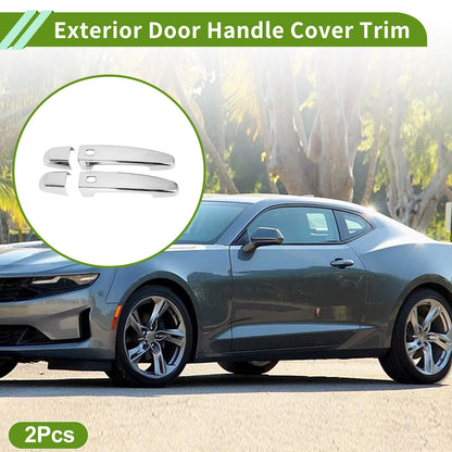 Exterior Door Handle Cover Trim for Chevrolet Camaro (2016-2023) Electroplated