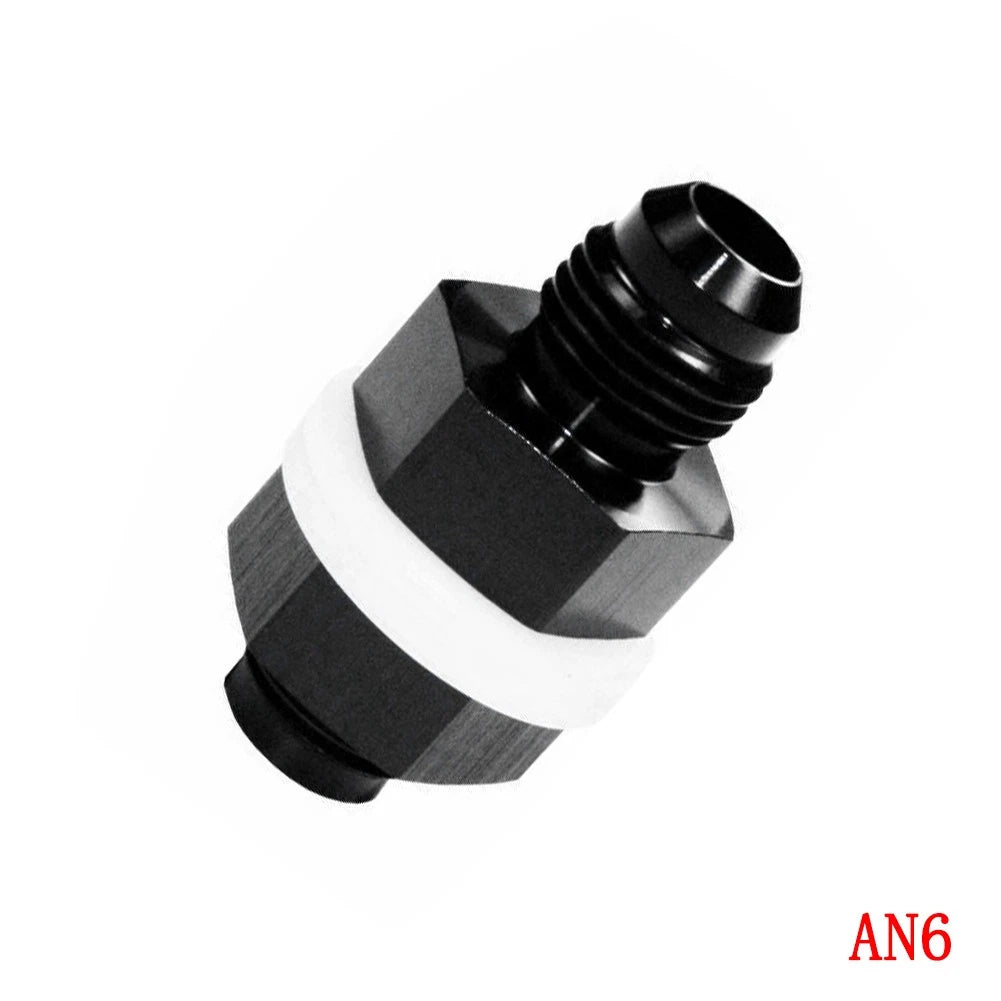 6 AN Flare Fuel Cell Bulkhead Fitting with Washer for Universal (No Year)