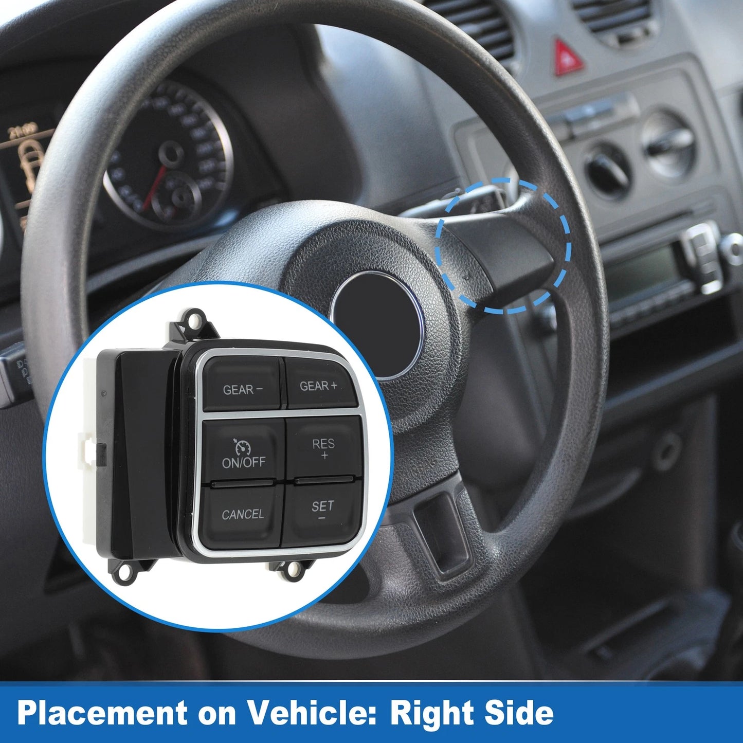 Right Cruise Control Switch for Ram 1500/2500/3500 Dodge