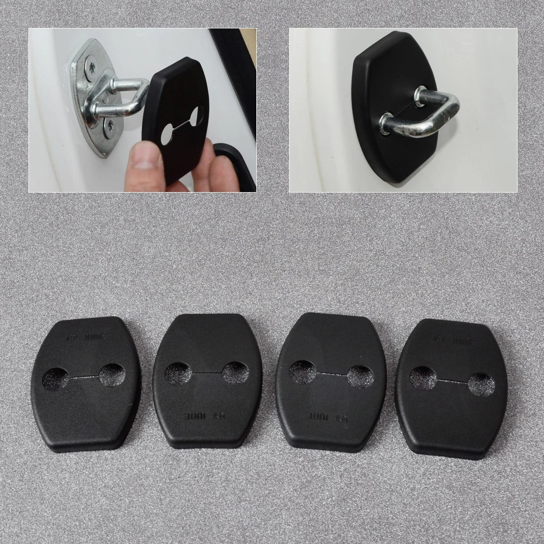 4PC Car Door Storm Cover Lock Protectors for Toyota Highlander Yaris (2001-2023)