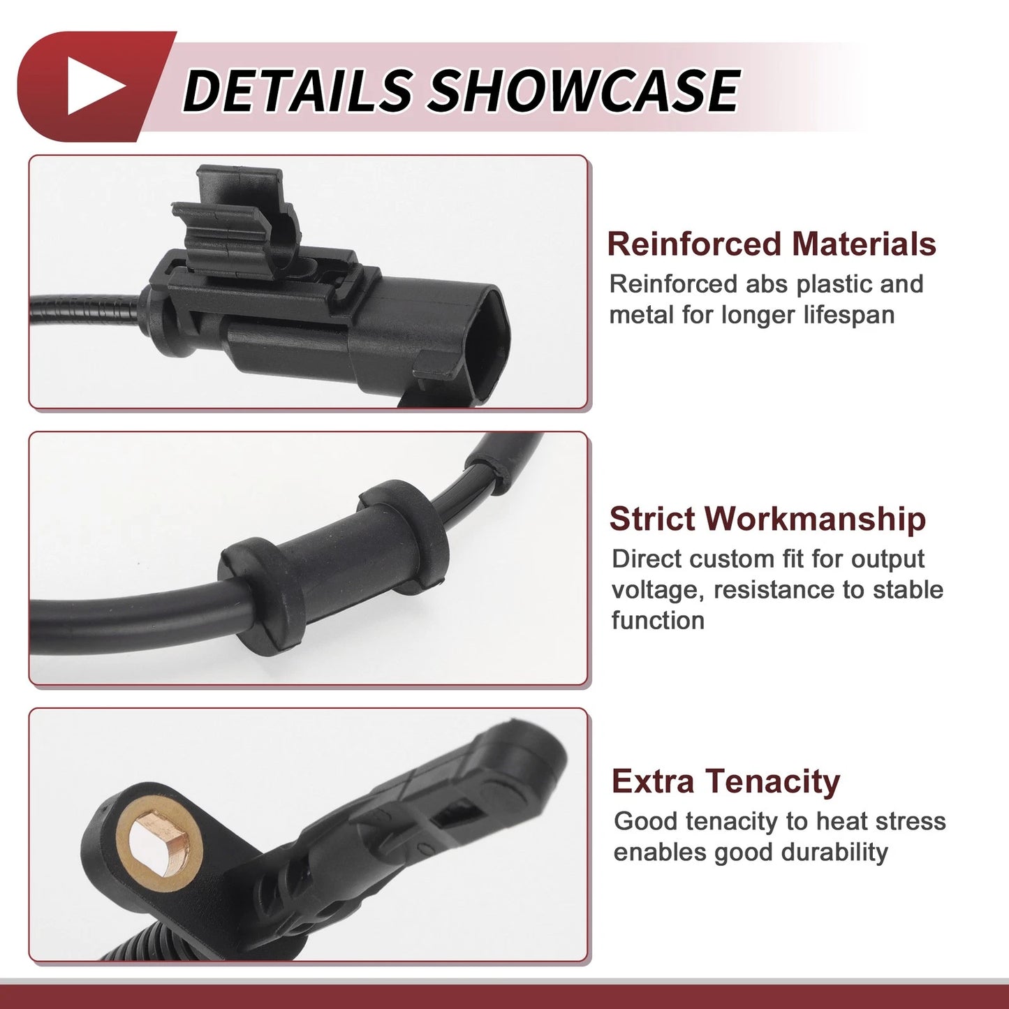 ABS Wheel Speed Sensor for Jeep JL Wrangler (2018-2023)