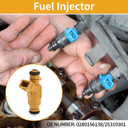 Fuel Injector for Chevrolet Corsa 1.0L Yellow (1997-2002)