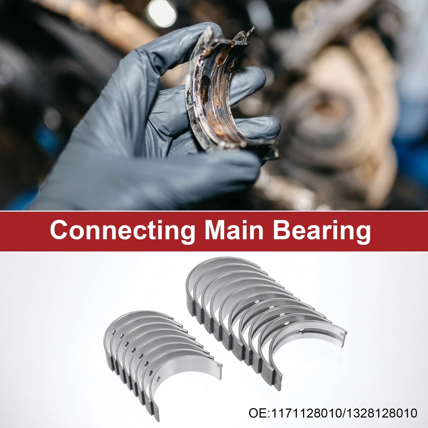 Main Bearing and Connecting Rod Bearing Kit for Toyota Camry (2001–2008)