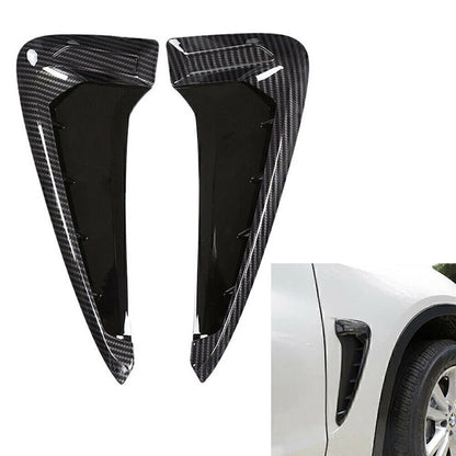 Side Wing Fender Trims/Carbon Fiber Air Flow Vents/for BMW X5/X5M (2014–2018)