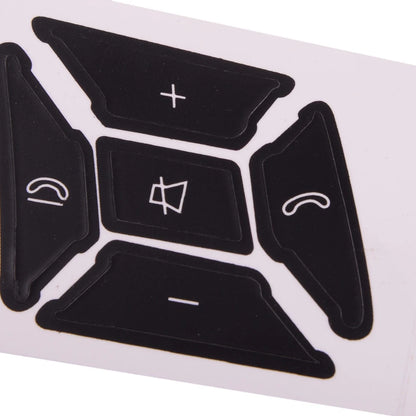 Black Steering Wheel Knob Repair Sticker for Mercedes Benz (2007-2014)