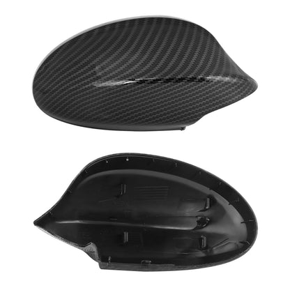 Rearview Mirror Cover Cap Carbon Fiber for BMW E90 E91 325i (2005-2008)