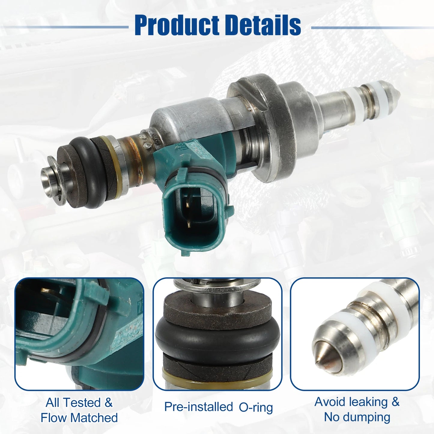 4 x Fuel Injector Nozzle for Lexus IS250 2.5L (2005-2013)