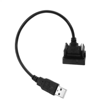 Dash Flush Mount USB Port Panel Extension Cable Adapter for Toyota RAV4, Corolla (2013-2023)