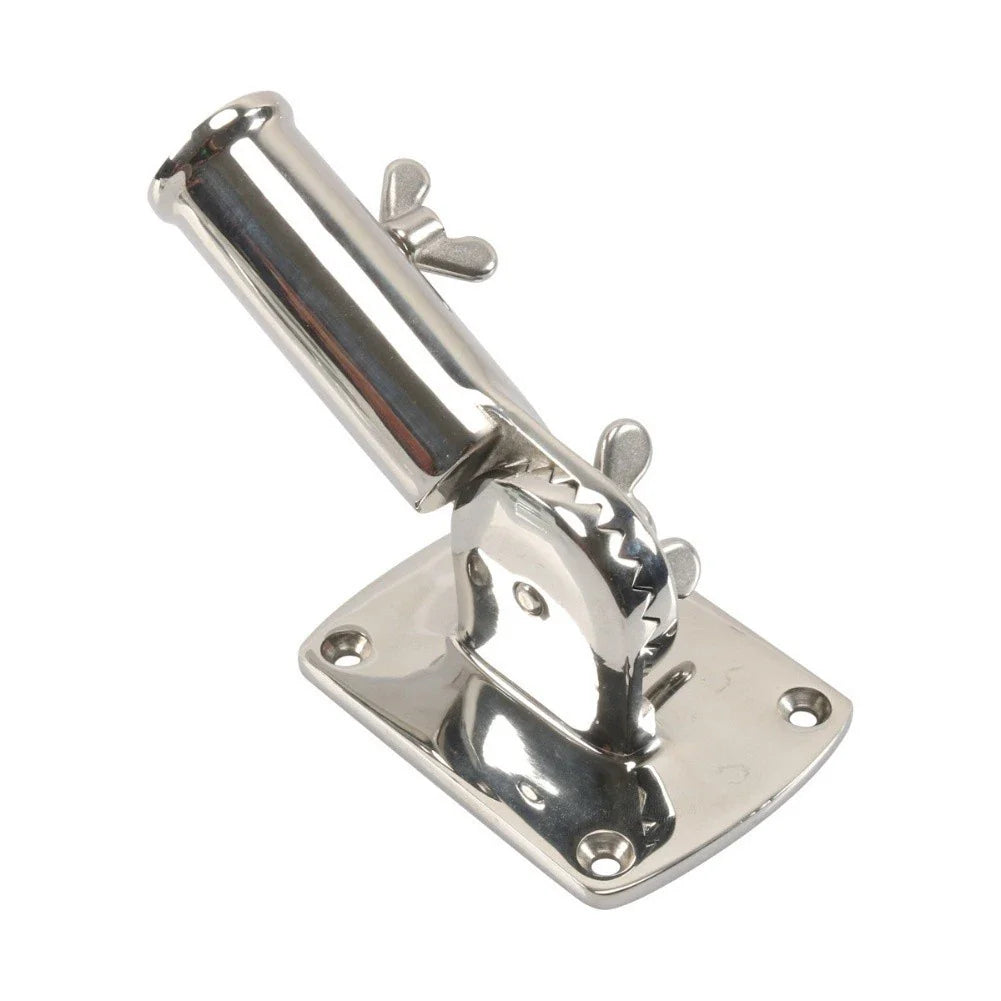 316 Stainless Steel Flag Pole Holder for Truck/RV/Boat/Yacht Heavy Duty