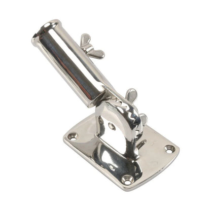 316 Stainless Steel Flag Pole Holder for Truck/RV/Boat/Yacht Heavy Duty