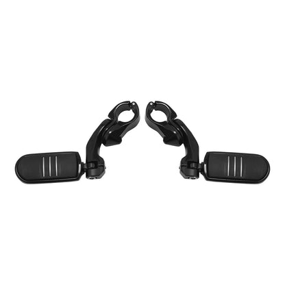Rear Floorboard 1-1/4" Highway Footpeg for Harley Pegstreamliner Black