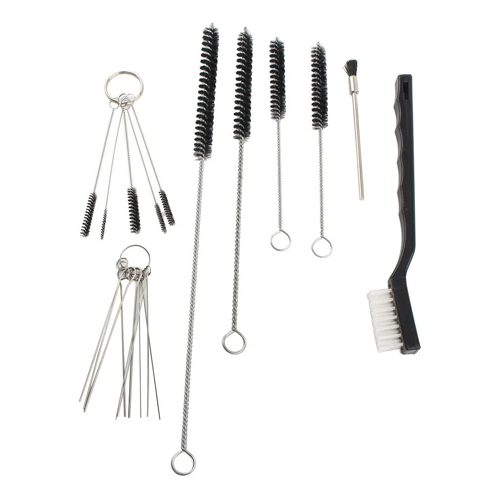 21pcs Airbrush Spray Gun Nozzle Cleaning Tool Kit for Various Models