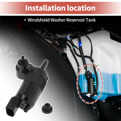 Windshield Washer Pump for Cadillac, Chevy, GMC (2021 - 2024)