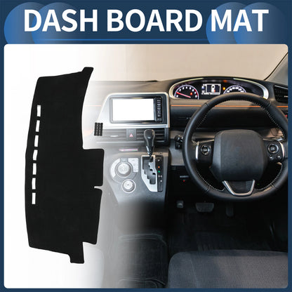 Dashboard Cover Mat for Toyota Sienta 2016-2024 Black 1 Set