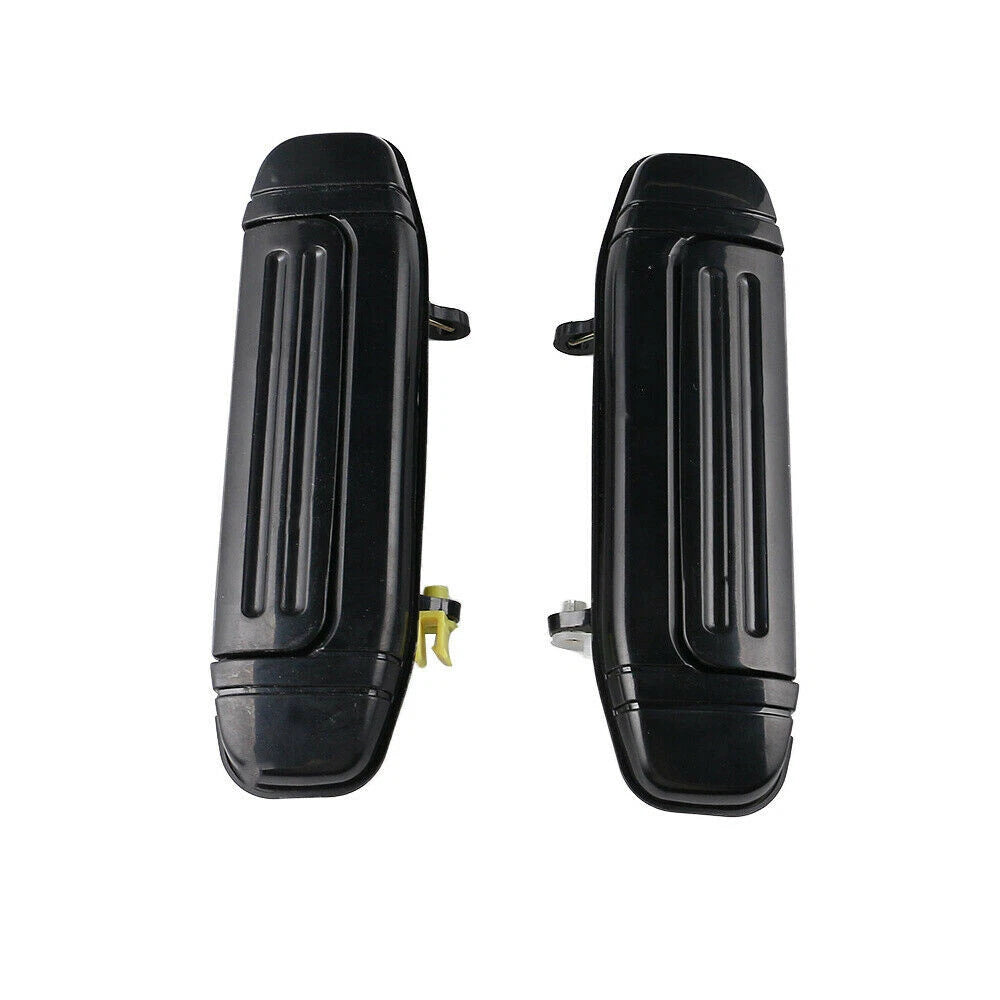 2 x Front Door Handles Black for Mitsubishi Montero Pajero (1991-2000)