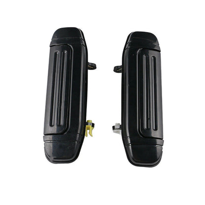 2 x Front Door Handles Black for Mitsubishi Montero Pajero (1991-2000)