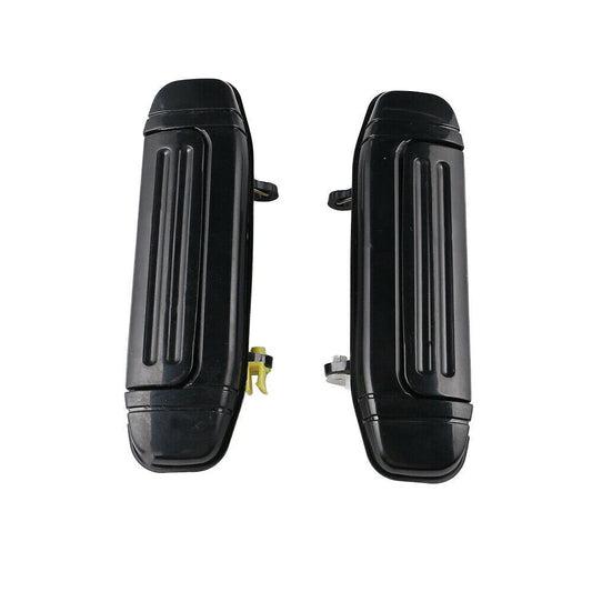 2 x Front Door Handles Black for Mitsubishi Montero Pajero (1991-2000)
