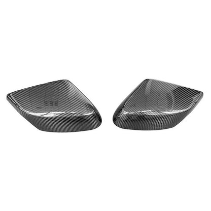 REAL Carbon Fiber Add-on Side Mirror Cover Caps for Corvette C8 2020-2024