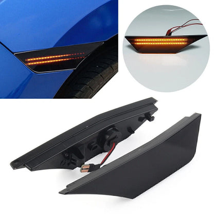 2 x LED Dynamic Side Marker Turn Signal Lights for Honda Civic All Models (2016-2021)