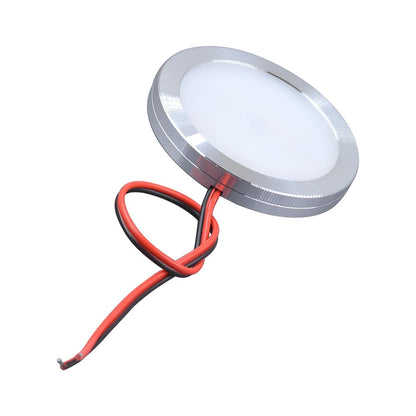White Round Dome Reading Light 6000K for Car Ceiling Lamp