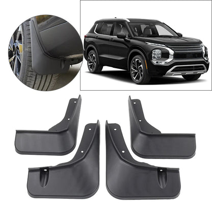 4pcs Wheel Mud Flaps for Mitsubishi Outlander PHEV (2022-2024)