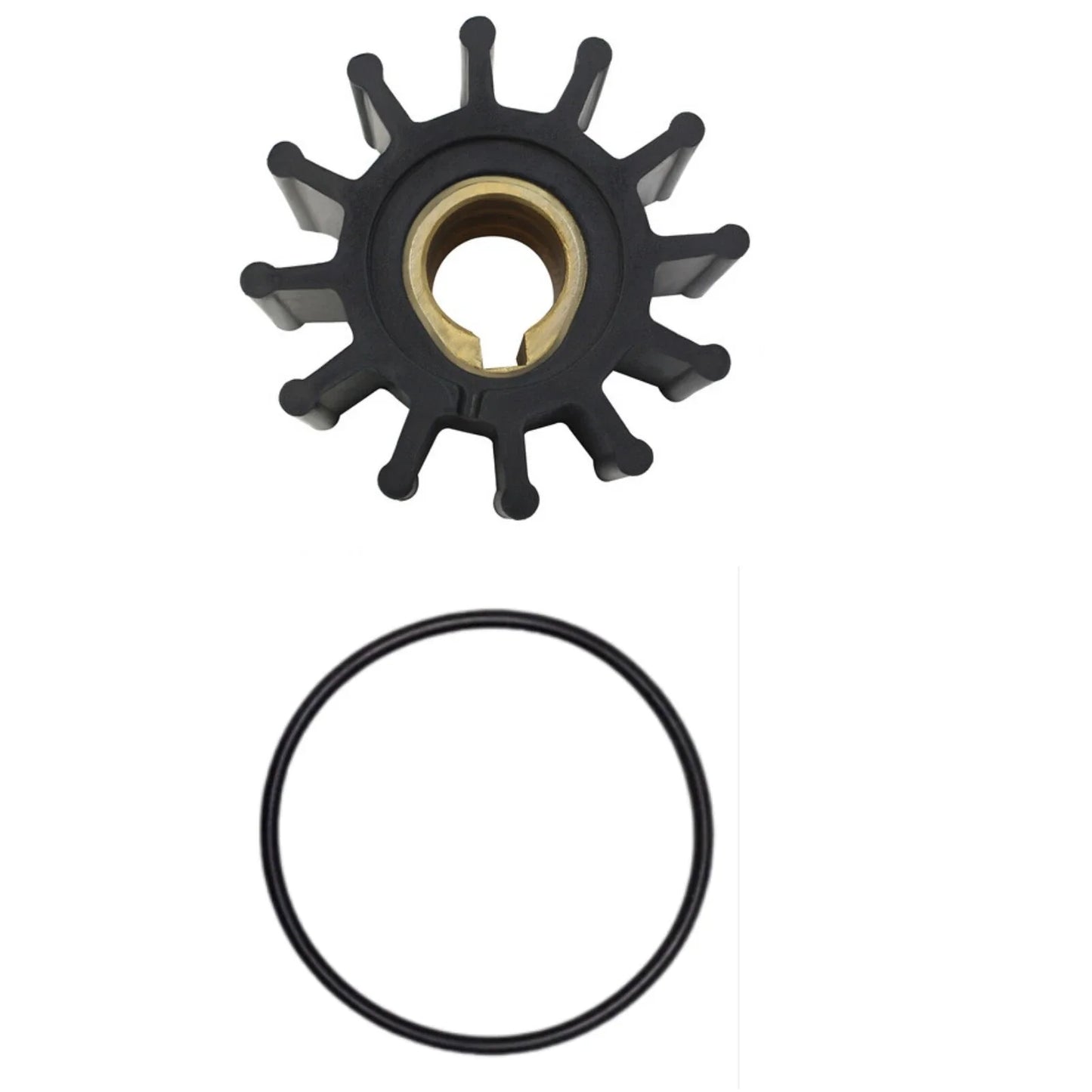 Flexible Impeller & O-Ring for Jabsco OBR 6620, 18-3075, 124310-46090