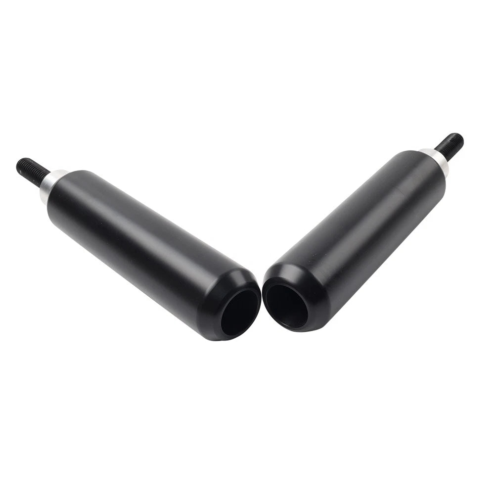6" Crash Bar Upper Shock Mount Frame Sliders for Harley Sportster 883 1200 (2004-2023)