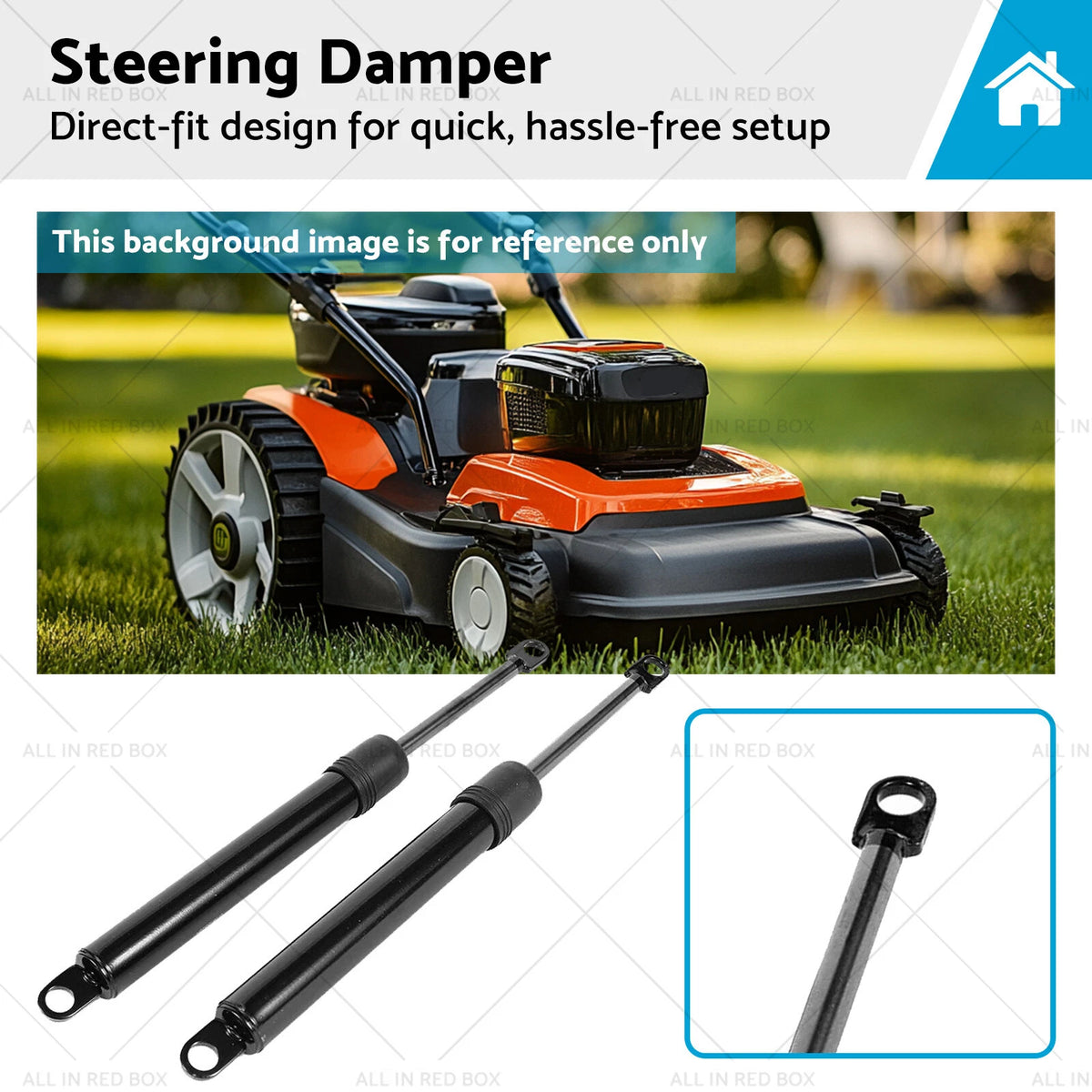 Steering Dampers for Husqvarna, Dixon, Jonsered, Poluan, RedMax