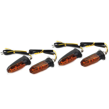 Universal 12V LED Turn Signal Indicator Lights for Motorcycle (No Year Specified)