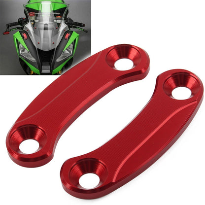 Kawasaki ZX-10R  Rearview Mirror Block Off Base Plates Covers (2016-2021)