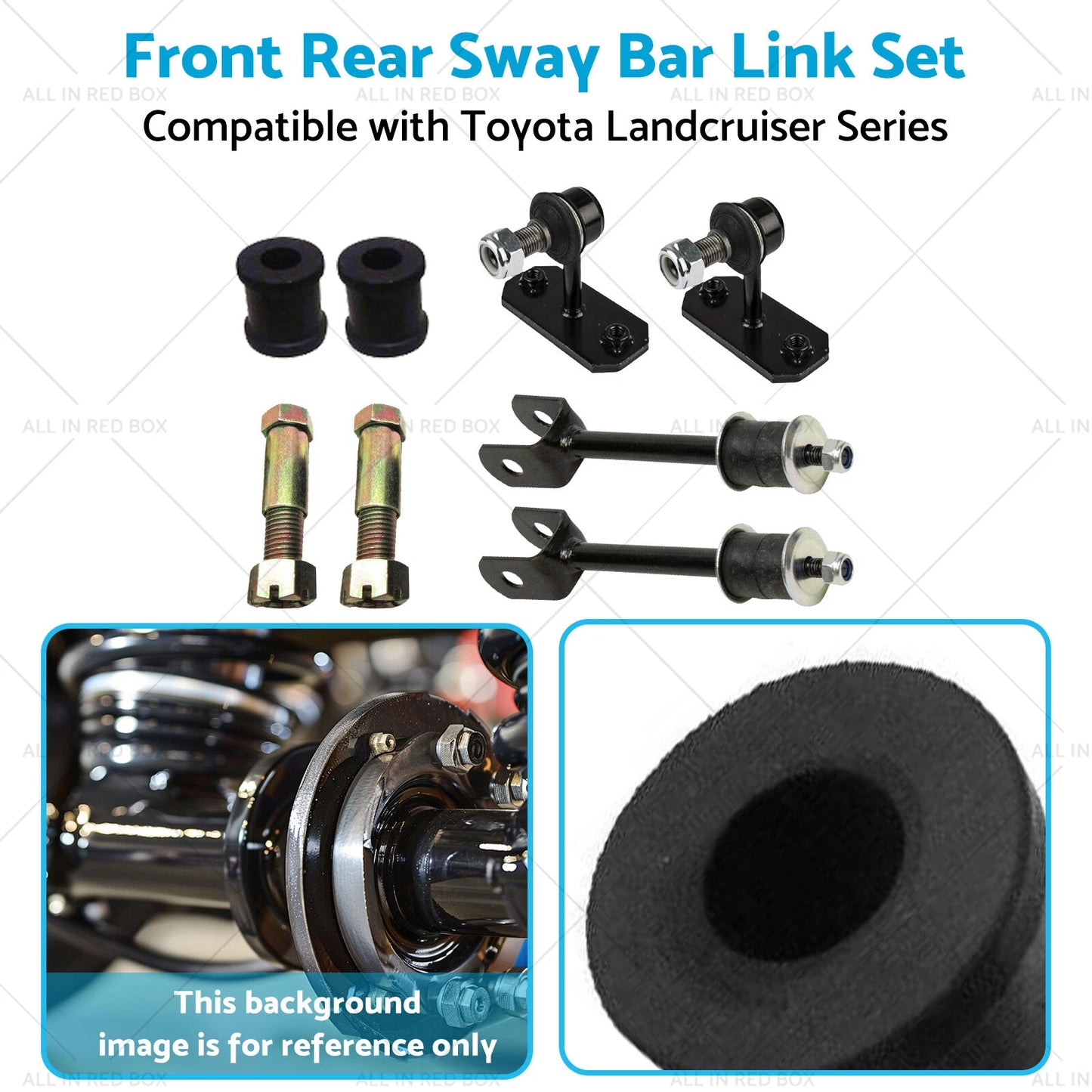 Rear Sway Bar Link Set for Toyota Landcruiser 80-105