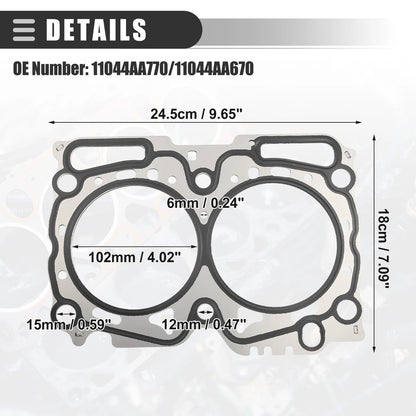 Cylinder Head Gasket for Subaru Forester 2.5L (2006-2013)