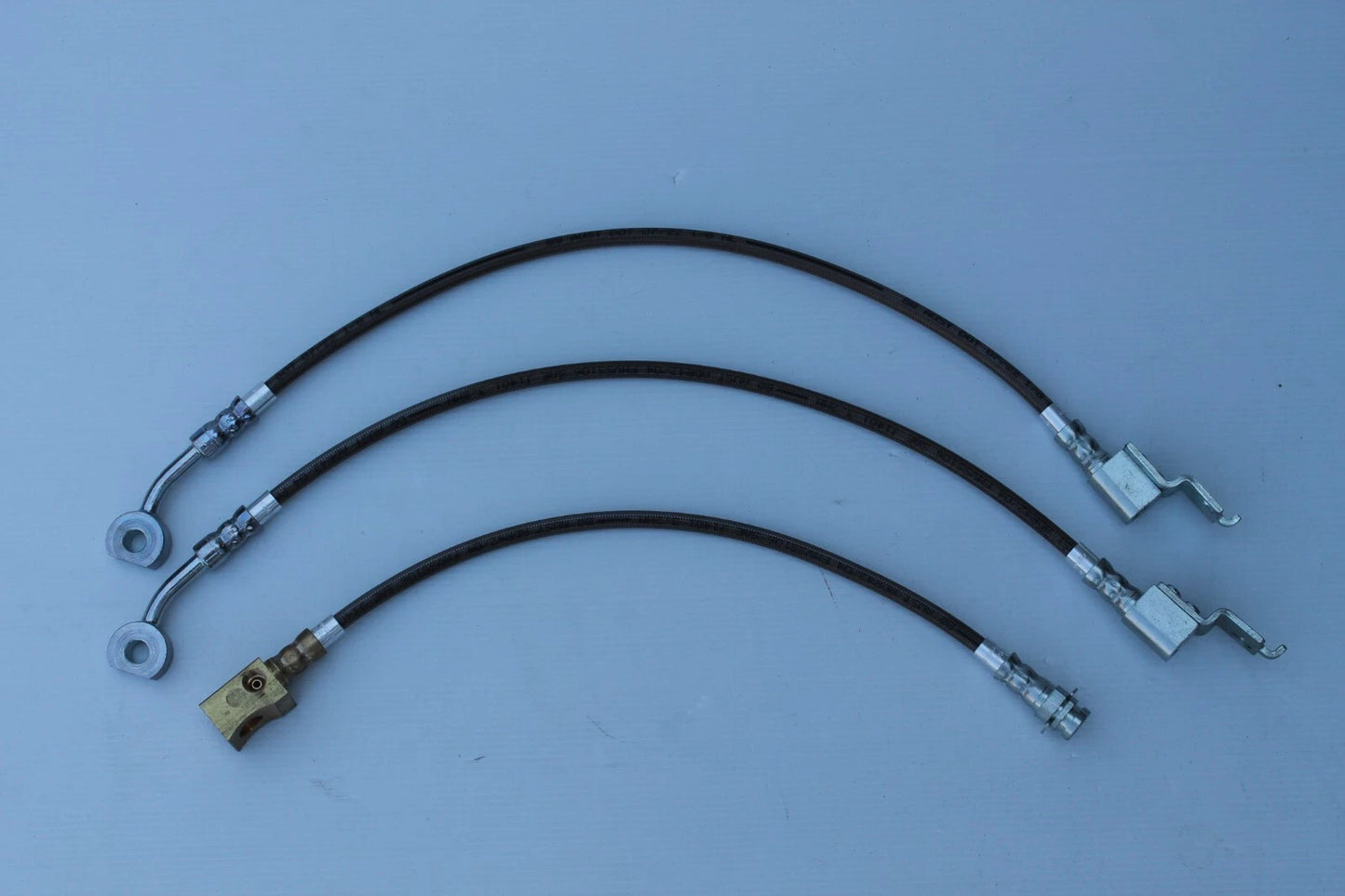 Braided Brake Hose Set (3) for Jeep Cherokee XJ (1994-2001)