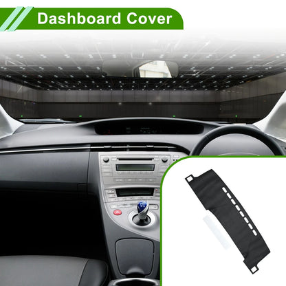 Dashboard Cover for Toyota Prius C Dash Cover Mat Carpet Black (2012–2019)