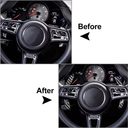 Steering Wheel Paddle Extensions for Porsche Panamera Cayenne 911 (2010-2023)