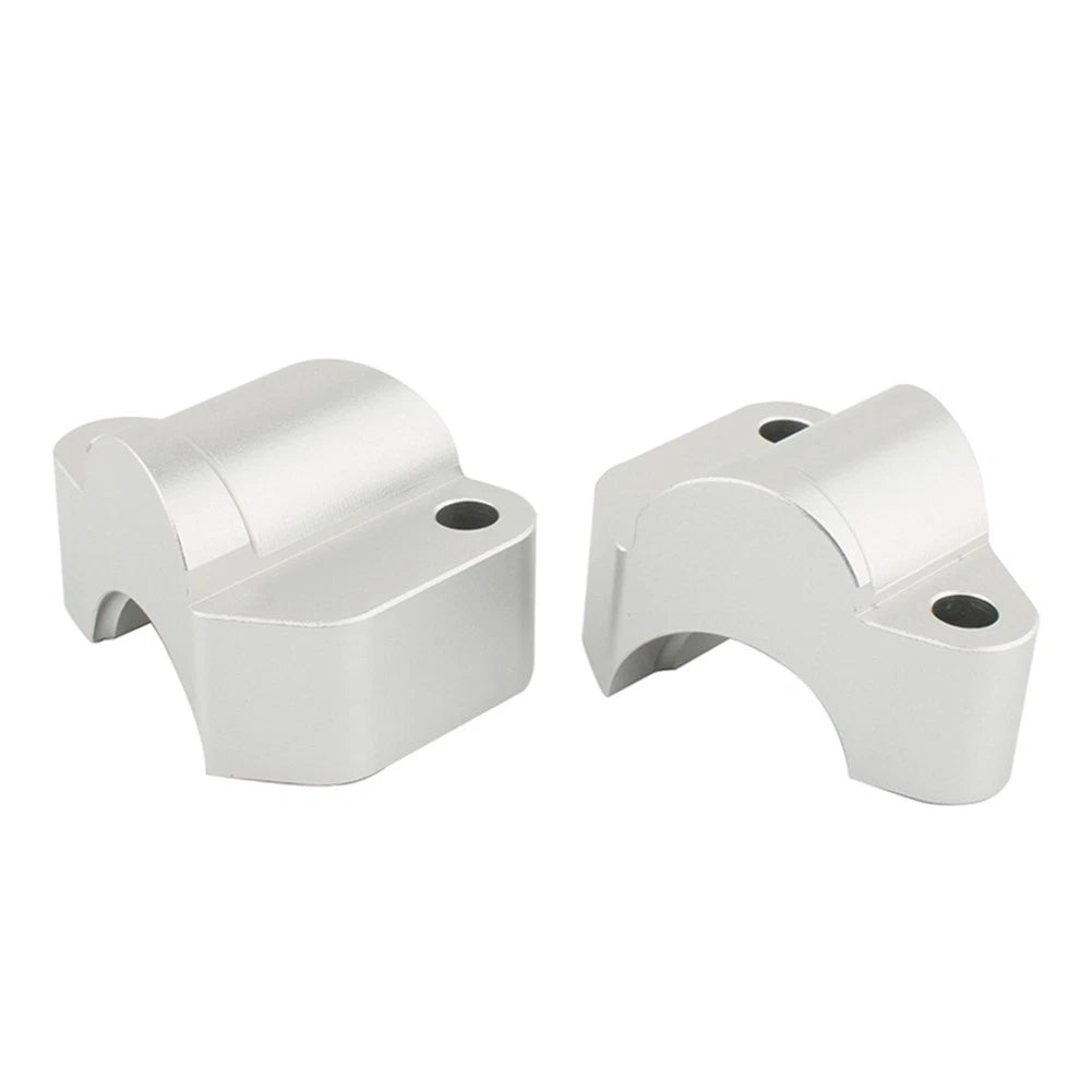 Silver Handlebar Risers for Tiger 1200 GT Pro (2023)
