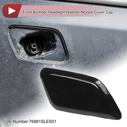 Front Right Washer Nozzle Cover for Honda Odyssey (2009-2014) - Black