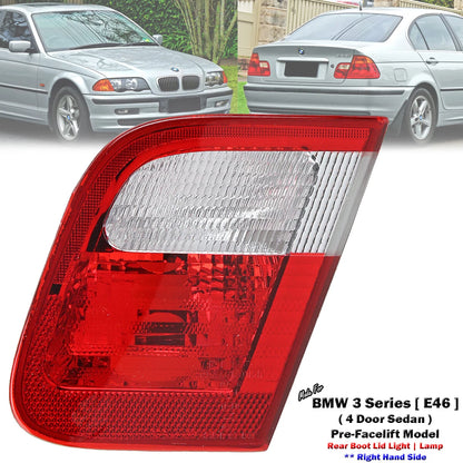 Rear Right Tail Light for BMW E46 320i 323i 325i 4DR (1998-2001)