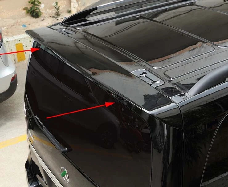 Glossy Black Factory Style Spoiler for Mercedes-Benz V-Class W447 (2015-2020)