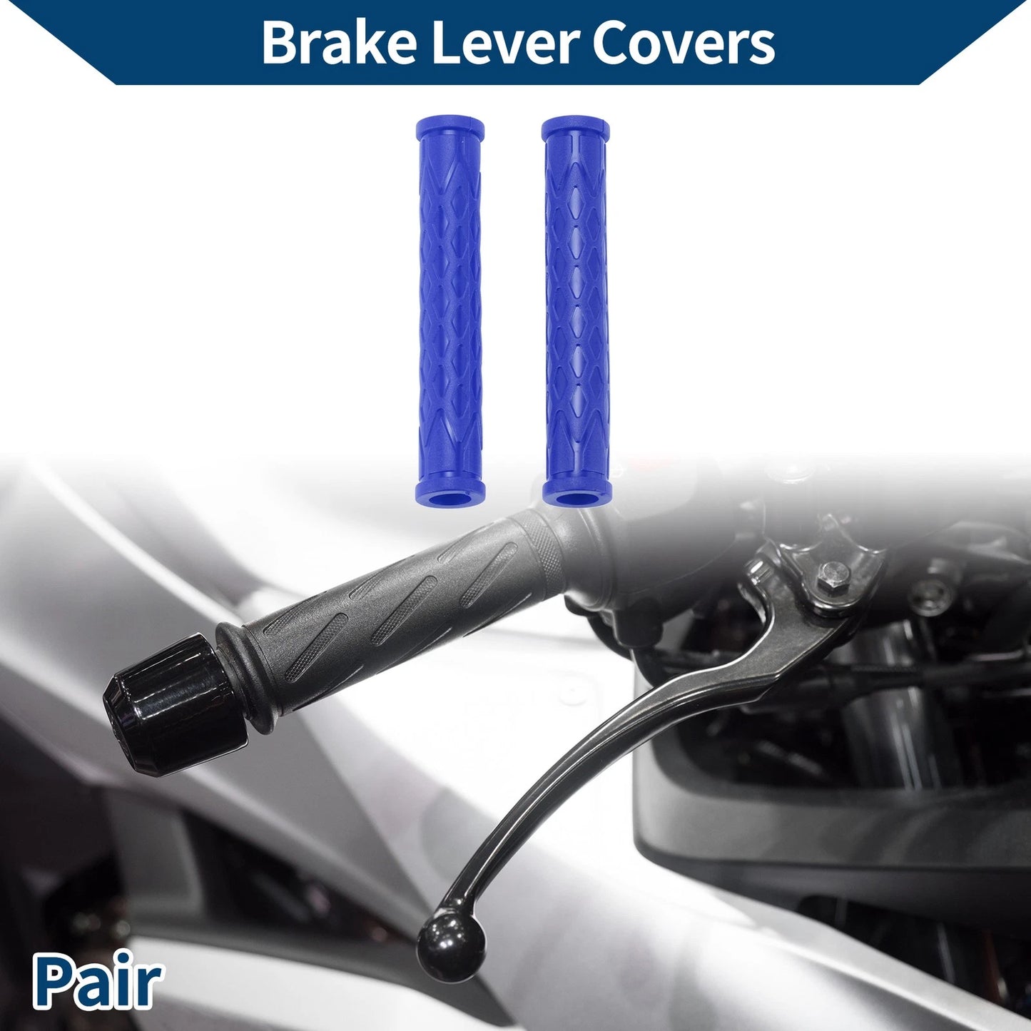 3/8 10mm Brake Lever Cover Grip Sleeve for Motorcycle