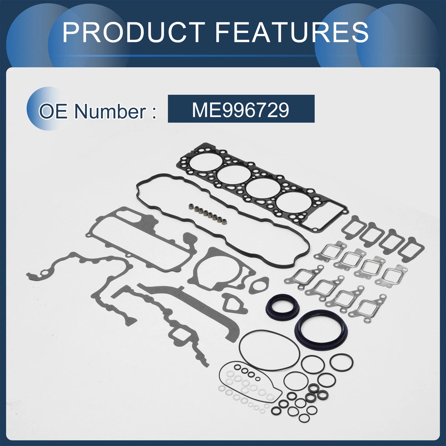 Cylinder Head Gasket Kit for Mitsubishi 4M40-T (V46W, V26W)