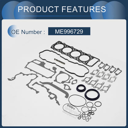 Cylinder Head Gasket Kit for Mitsubishi 4M40-T (V46W, V26W)