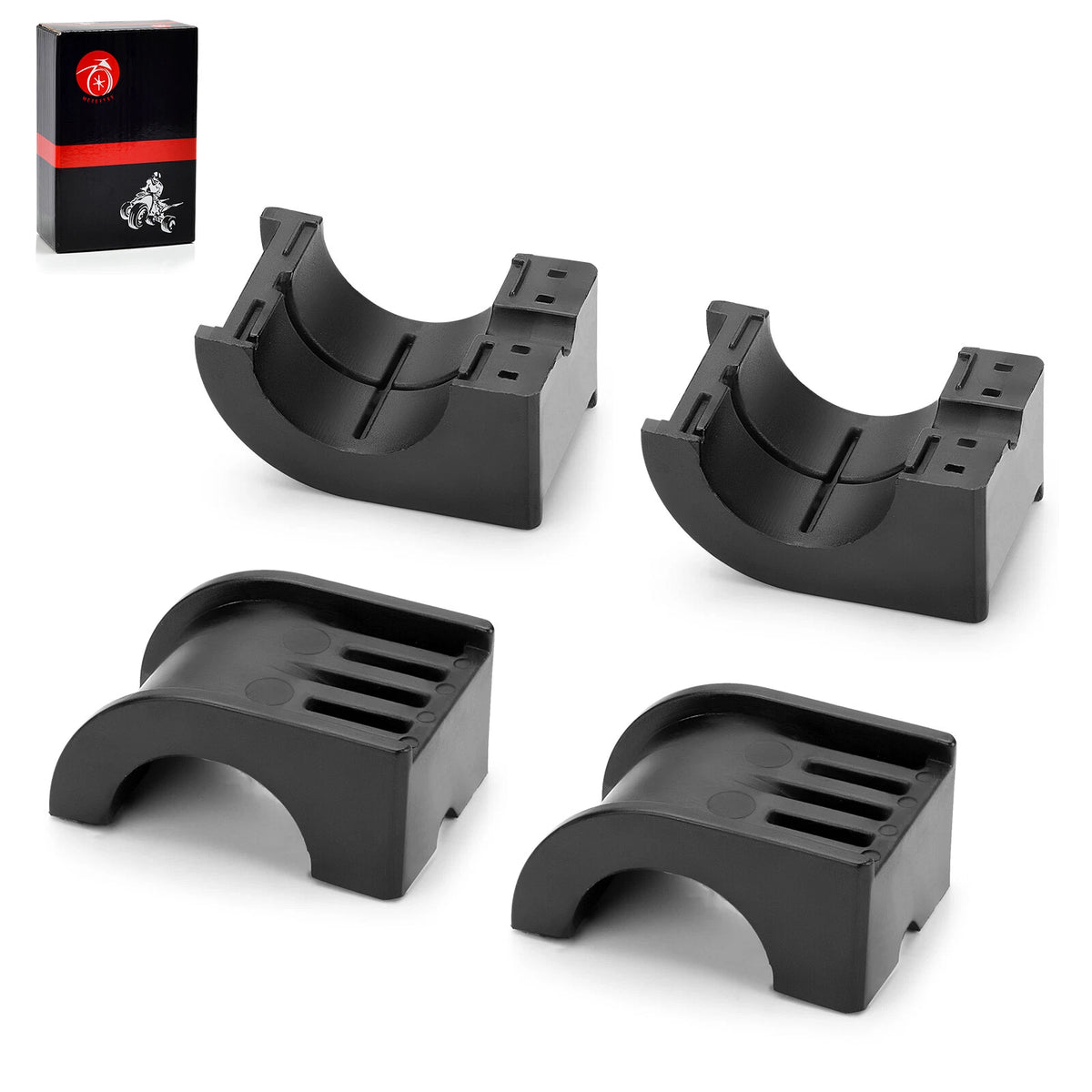 4-Pack Polaris Rear Bushing Bar 28.5mm for RZR 1000 XP (2014–2023)